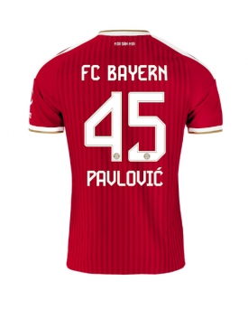 Billige Fotballdrakt Bayern Munich Aleksandar Pavlovic #45 Replika Hjemmedrakt 2026-27 Kortermet Billige Fotballdrakt Bayern Munich Aleksandar Pavlovic #45 Replika Hjemmedrakt 2026-27 Kortermet